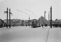 Трамвай на Новом мосту в Стамбуле. 1928