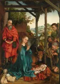 Мартин Шонгауэр. Рождество Христово. Ок. 1475