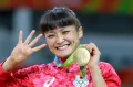 Чемпионка Игр XXXI Олимпиады по борьбе Итё Каори. 2016