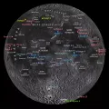 Места посадок космических аппаратов на поверхность Луны
