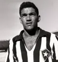 Гарринча в форме футбольного клуба «Ботафого». 1962