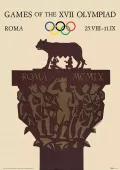 Плакат Игр XVII Олимпиады