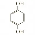 Структурная формула гидрохинона