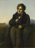 Франсуа-Луи Дежуэн. Портрет Франсуа-Рене де Шатобриана. 1811
