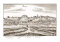 Маттеус Мериан Старший. Вид на Дахау. 1650