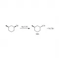 Реакция бимолекулярного нуклеофильного замещения в 1-бром-З-метилциклогексане