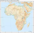 Водохранилище Хашм-эль-Кирба на карте Африки