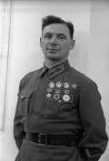 Лётчик-испытатель Владимир Коккинаки. 1941
