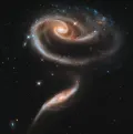 Пара взаимодействующих галактик Arp 273