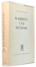 Hans-Georg Gadamer. Wahrheit und Methode (Ханс-Георг Гадамер, Истина и метод). Tubingen, JCB Moh. 1960. Обложка книги