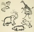 Эль Лисицкий. Встреча Слонёнка с родственниками. 1919–1922
