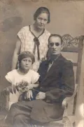 Калерия Тютина с родителями