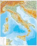 Общегеографическая карта Италии