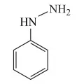 Структурная формула фенилгидразина