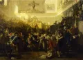 Макс Адамо. Падение Робеспьера в Конвенте 27 июля 1794. 1870