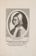 Портрет Анджело Полициано. Гравюра Филиппа Галле по рисунку Генриха Лаутензака. Ок. 1618