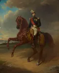 Шарль-Эдуар Бутибон. Портрет Наполеона III, императора французов. 1856