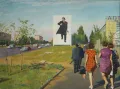 Эрик Булатов. Улица Красикова. 1977