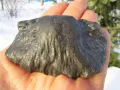 Фрагмент метеорита Челябинск конусовидной формы