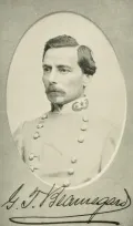 Пьер Борегар. 1861. Фото из книги:  Miller F. T., Lanier R. S. The photographic history of the Civil War