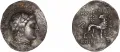 Драхма, серебро. Милет (Турция). 170–150 до н. э. 