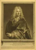 Жан Долле. Портрет Мишеля Барона. 1732