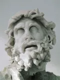 Голова Одиссея. Фрагмент скульптурной группы из грота в Сперлонге. Римская копия с эллинистического оригинала