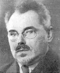 Николай Минкевич. Фото из газеты: «Сталь». 1934. 20 мая. С. 2