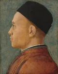 Андреа Мантенья. Портрет мужчины (предположительно Янус Паннониус). Ок. 1470