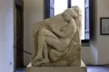 Авлетка. Рельеф т. н. трона Людовизи. 470–450 до н. э. Национальный музей Рима.