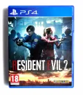 Обложка к видеоигре «Resident Evil 2» для PlayStation 4. Разработчик Capcom. 2019