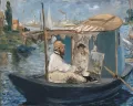 Эдуар Мане. Лодка. 1874