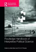 Routledge handbook of interpretive political science