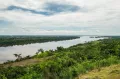Река Конго на территории одноимённой впадины (Демократическая Республика Конго)