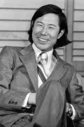 Хиронака Хэйсукэ на пресс-конференции в аэропорту Ханэда. Токио. 1975