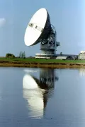 Антенна дальней космической связи – радиотелескоп РТ-70, Евпатория. 1996