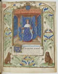Король Франции Карл VI. Миниатюра из «Общего инвентаря всех драгоценностей... как золотых, так и серебряных... короля Карла V»