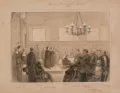 Людвиг Беккер. Открытие сессии Законодательного совета. 1852