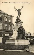 Мобёж. Памятник, посвящённый победе в сражении при Ваттиньи. Открытка