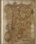 Фронтиспис Евангелия от Матфея. Келлское Евангелие. Ок. 800