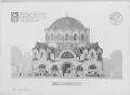 Василий Косяков. Проект Казанской церкви Воскресенского Новодевичьего монастыря, Санкт-Петербург. 1907–1912