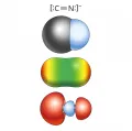 Цианид-анион, представленный разными способами