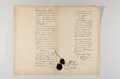 Таурогенская конвенция. Заключительные страницы рукописи с подписями. 1812