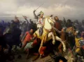 Виктор Барвитиус. Иоанн Люксембургский в битве при Креси