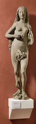 Тильман Рименшнейдер. Статуя Евы (скульптурная группа «Адам и Ева»). 1491–1493