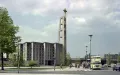 Вилли Кройер. Церковь-парабола Святого Ансгария, Ганзейский квартал (Берлин). 1957