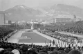 Церемония открытия X Олимпийских зимних игр. Гренобль (Франция). 1968