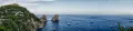 Неаполитанский залив Тирренского моря и остров Капри (Италия)