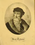 Jean Daniel Beyer. Портрет Жана Кальвина. 1825