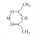 Структурная формула ацетилацетонатов